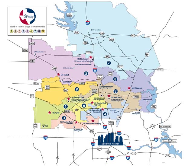 Proposed map, LSC Redistricting Information