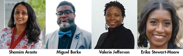 Featuring LSC-CyFair EDUC Professors Shamim Arastu, Miguel Burke, Miguel Burke, and Erika Stewart-Moore