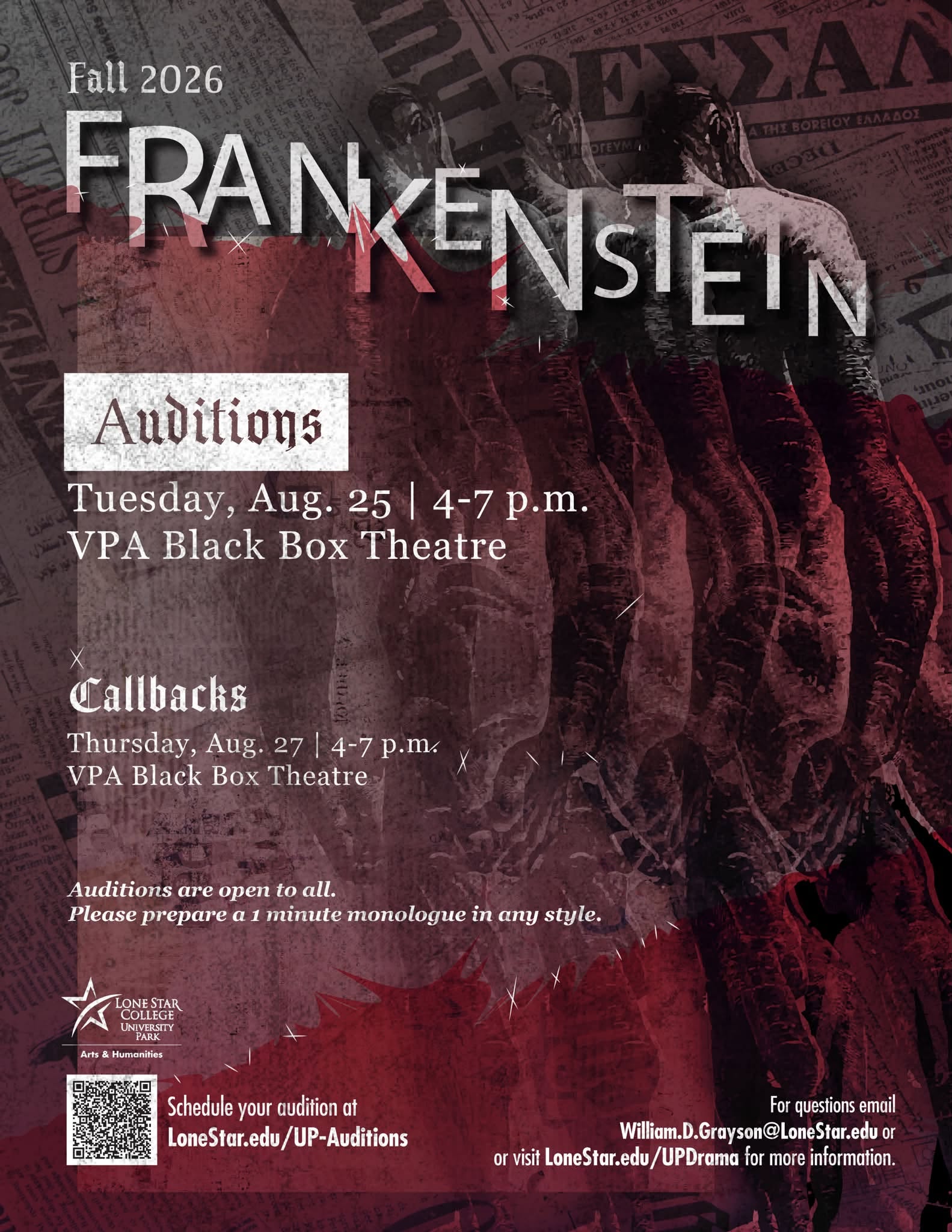 Frankenstein Flyer