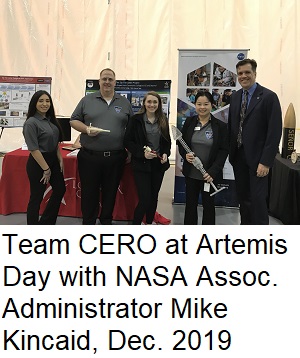 Team CERO with Mike Kincaid