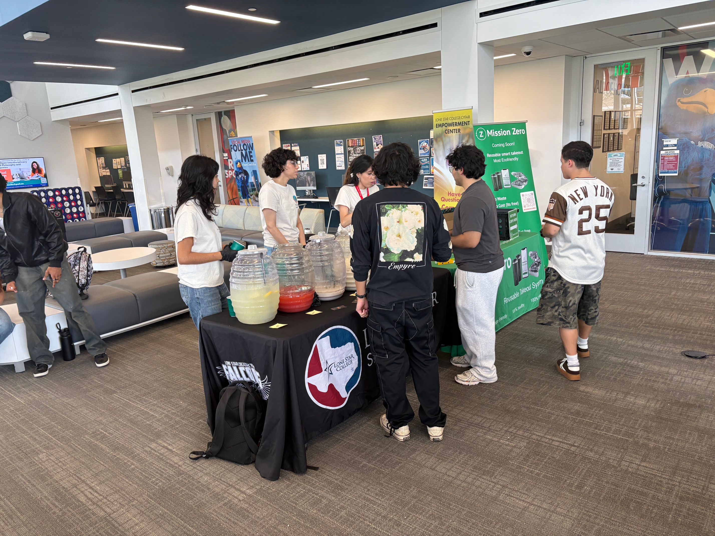 The Smart Cups have been used at the recent Loteria event here on campus, hosted by the Environmental & Sustainability Student Club.