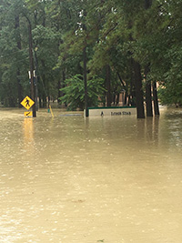 LSC-Kingwood flooded due to Hurricane Harvey