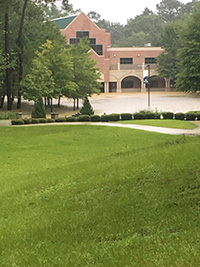 LSC-Kingwood flooded due to Hurricane Harvey