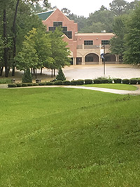 LSC-Kingwood flooded due to Hurricane Harvey