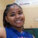 Y’Nobe Batiste, volleyball player number 13