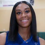 Jada Lewis, volleyball player number 5
