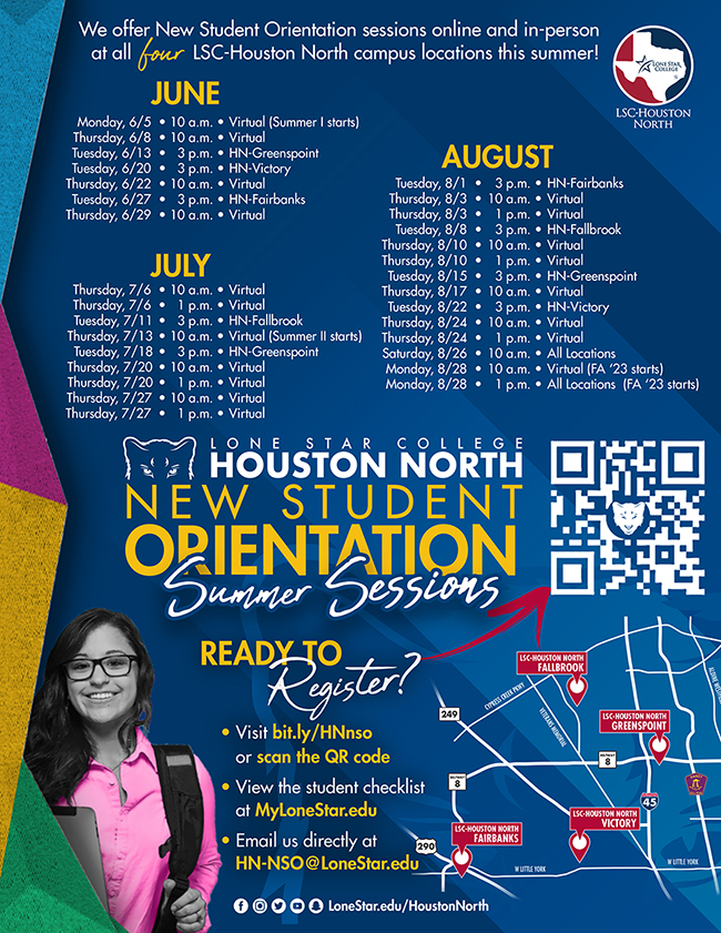 LSCHouston North New Student Orientation