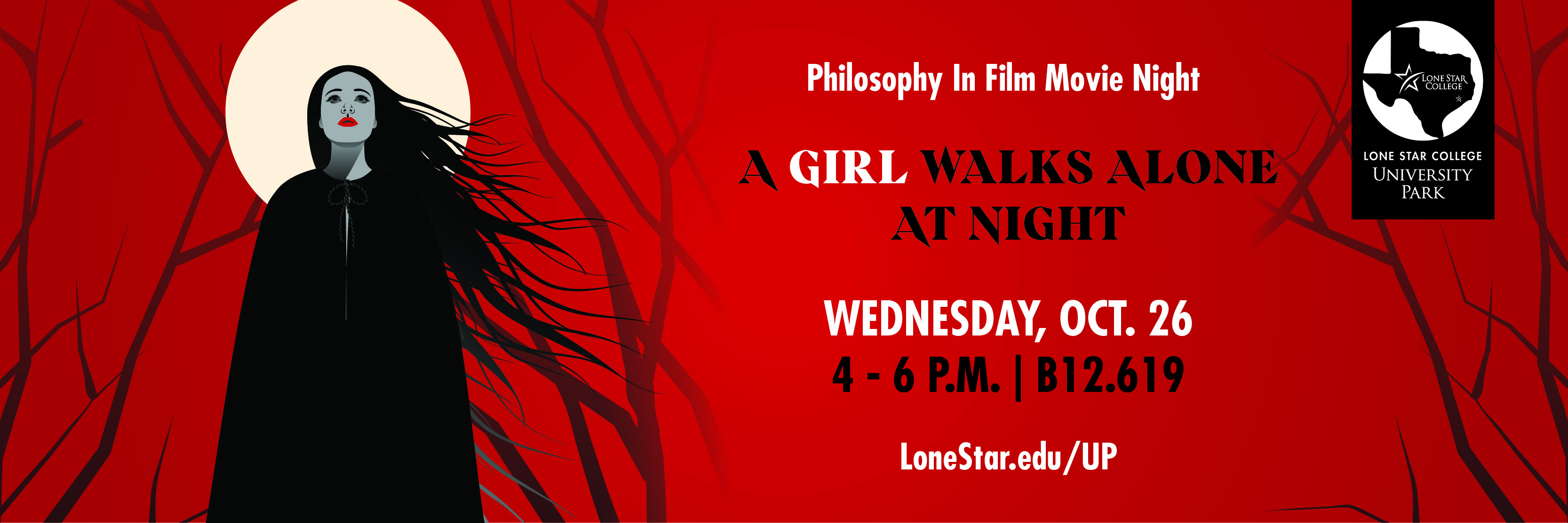 A Girl Walks Home Alone at Night Banner