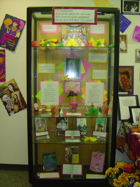 the west case, honoring Pablo Neruda, Chilean poet born 100 years ago