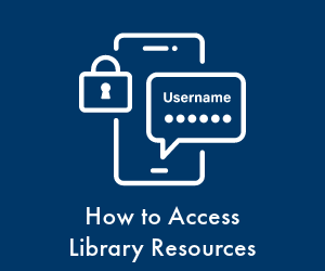 How to Access Library Resources