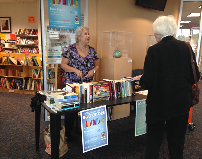 Friends of the Library bookstore