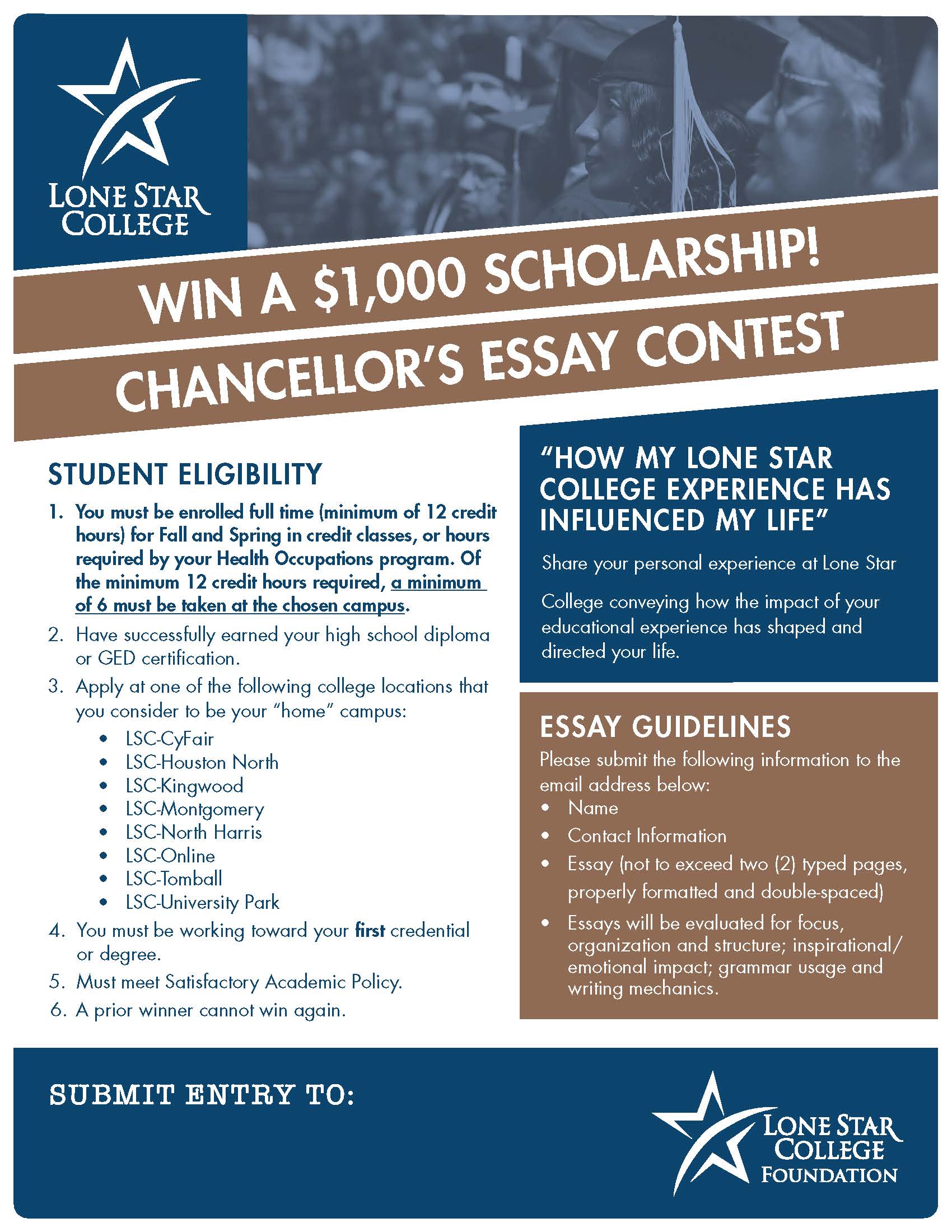 Essay Contest Flyer