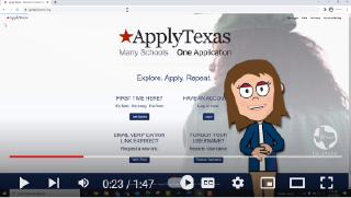 LSC-Online video about applying to LSC-Online