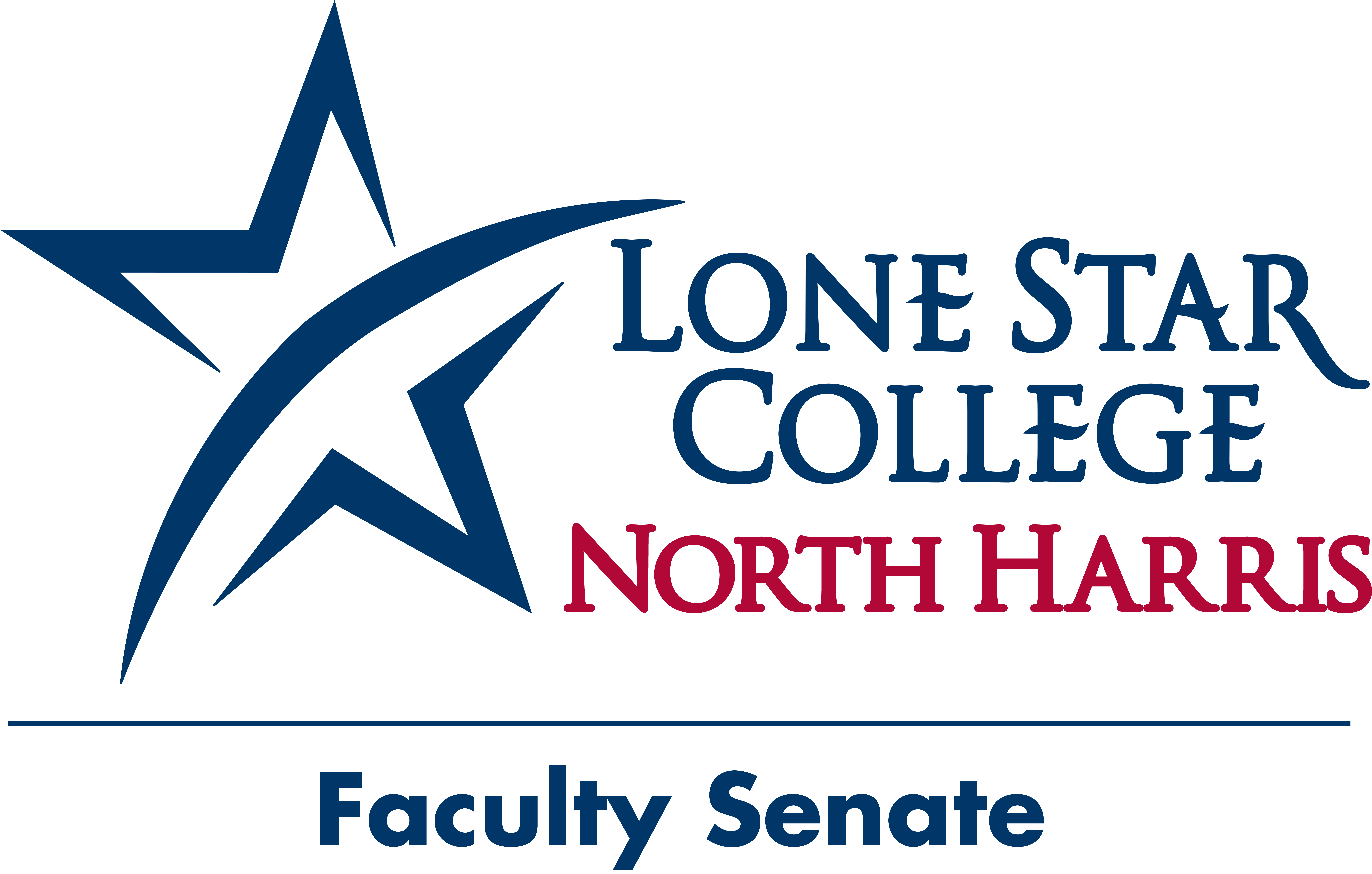 Lone Star College North Harris Faculty Senate logo