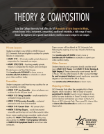 Theory and Composition: Click for a pdf with information on theory and composition study.