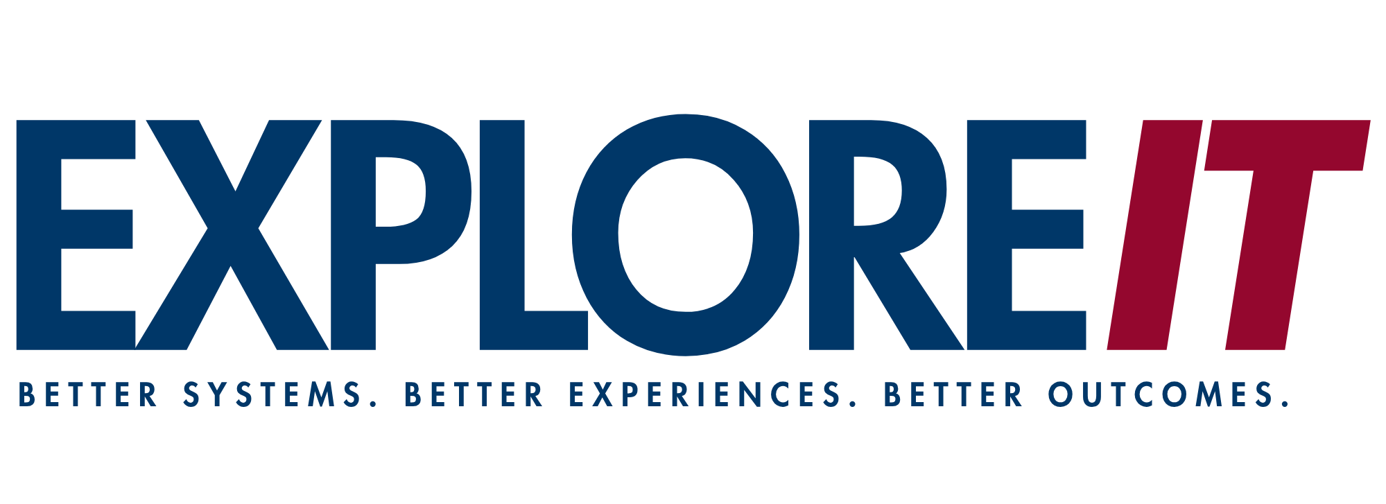 ExploreIT. Better Systems. Better Experiences. Better Outcomes.