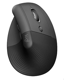 photo of the Logitech ergonomic mouse