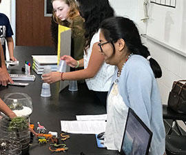 LSC-CyFair Visit to Anthony Middle School Sparks STEM Interest