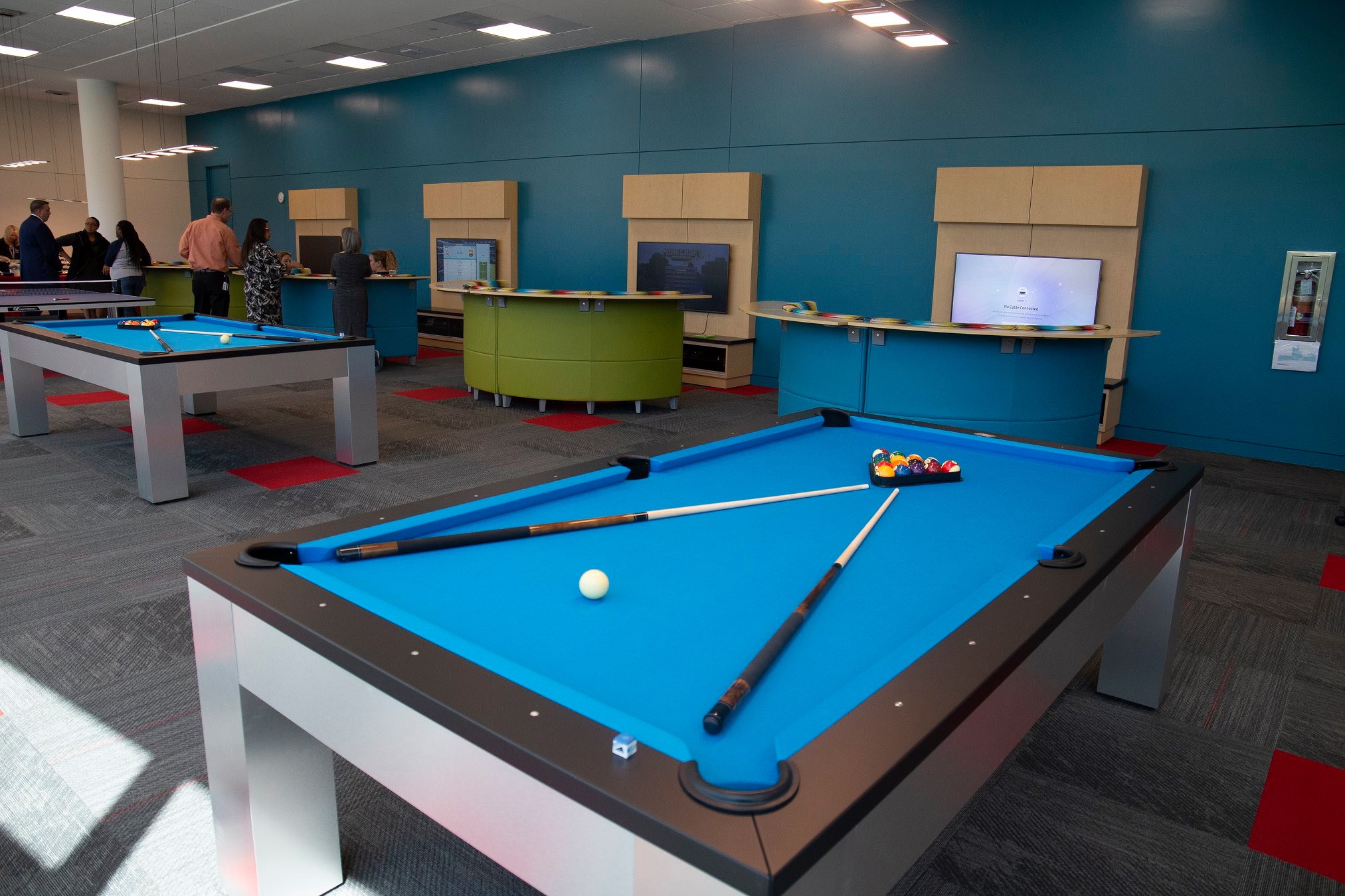 The Lion's Den pool tables, TVs and lounge