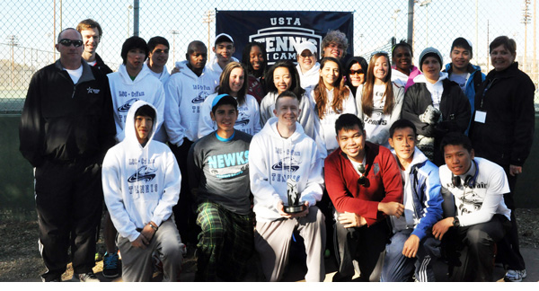 Tennis Team group photo 2013