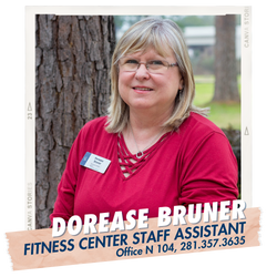 Dorease Bruner, Fitness Center Staff Assistant