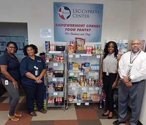 LSC-Cypress Center Empowerment Corner Food Pantry