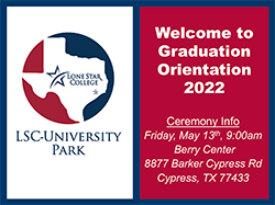 Title Page of 2022 LSC-University Park Student Orientation PDF