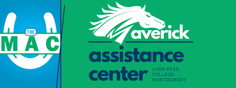 The Maverick Assistance Center logo Lone Star College Montgomery