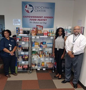 LSC-Cypress Center Empowerment Corner Food Pantry