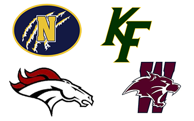 Klein Forest High School, Nimitz 9th Grade School, Nimitz Senior High School, Westfield High School, and Wunderlich Intermediate students.