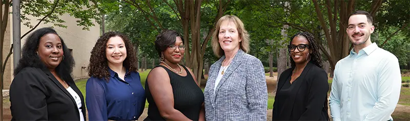 Group photo of the North Harris Upward Bound staff