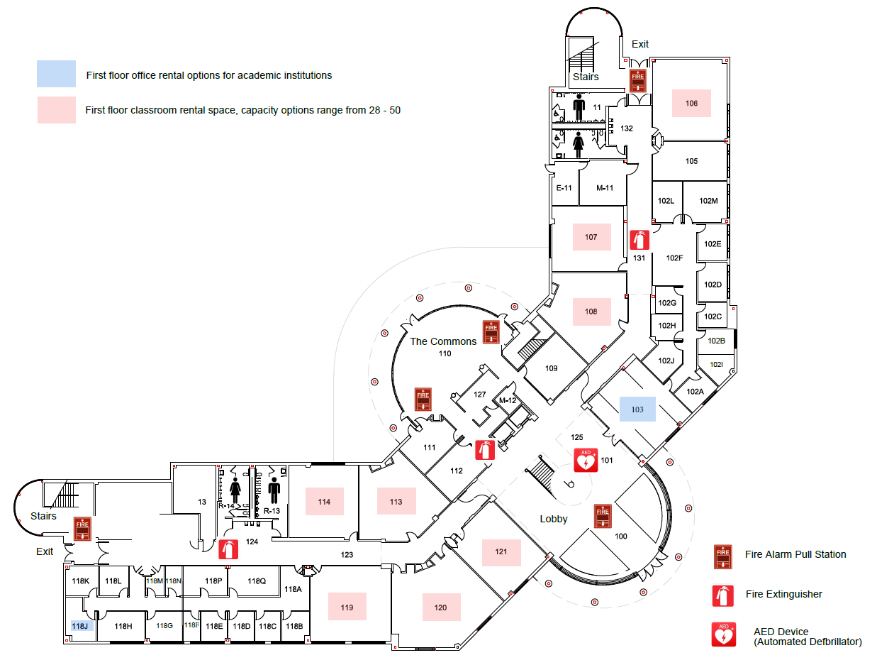 UC Floor Plan Level 1