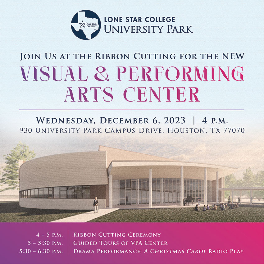 VPA Ribbon Cutting Ceremony for new Visual & Performing Arts Center