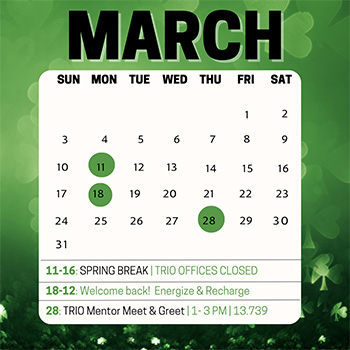 March Calendar