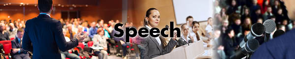 Speech web header