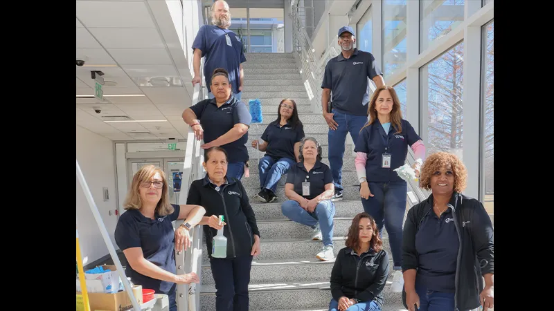 LSC-CyFair custodial team