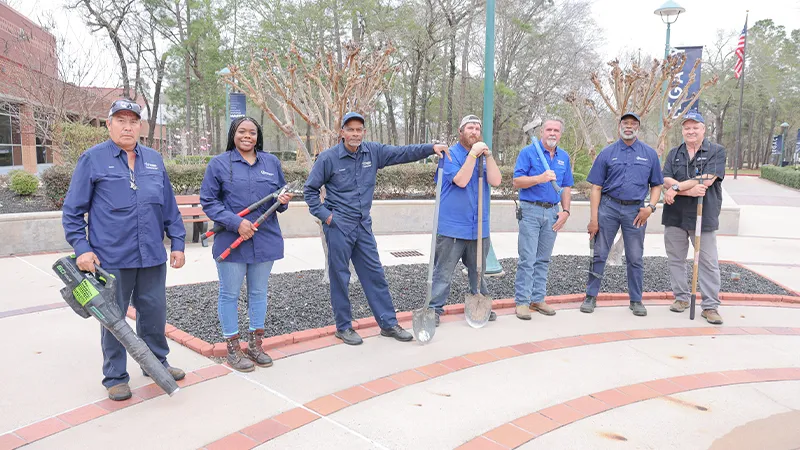 LSC-Montgomery Grounds Team