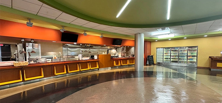 North Harris cafeteria