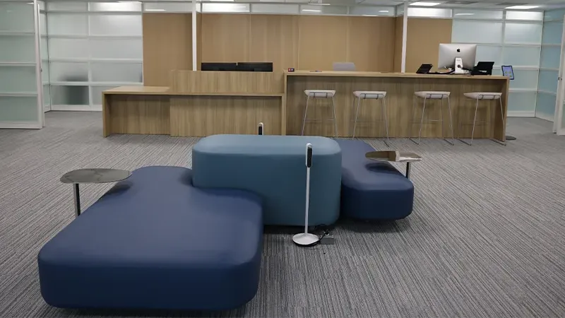 LSC-UP Technology Service desk lobby