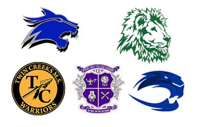 Spring High School, Dekaney High School, Twin Creeks Middle School, and Claughton Middle School students.