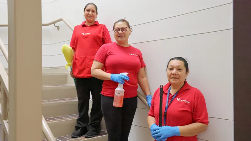 LSC System Office Custodial Team