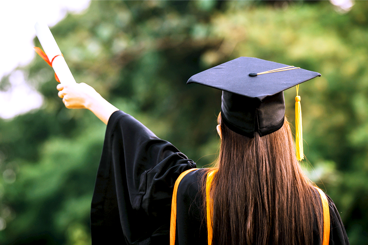 woman graduate