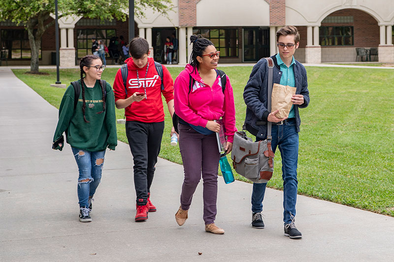 Photo of Students Walking on Campus