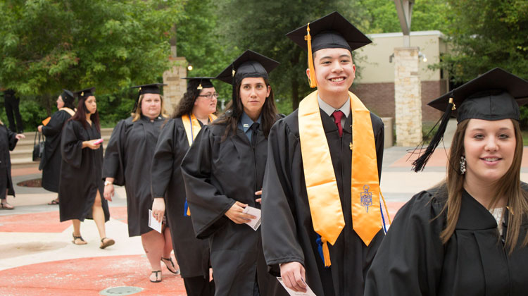 Image of Students Graduating