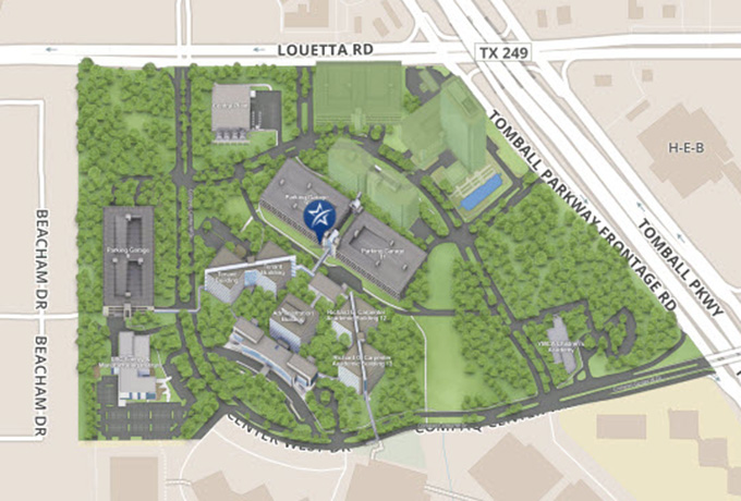 Lone Star College University Park Map