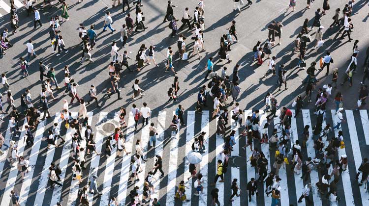 People walking 