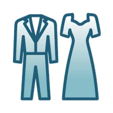 Suit and dress