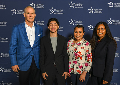 Lone Star College students shared their stories at the Chancellors Donor Appreciation Lunch