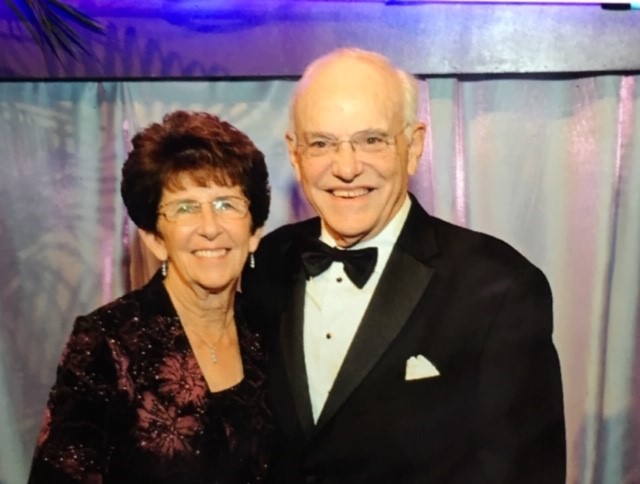 Dr. Bob McCallister and his wife, Dottie