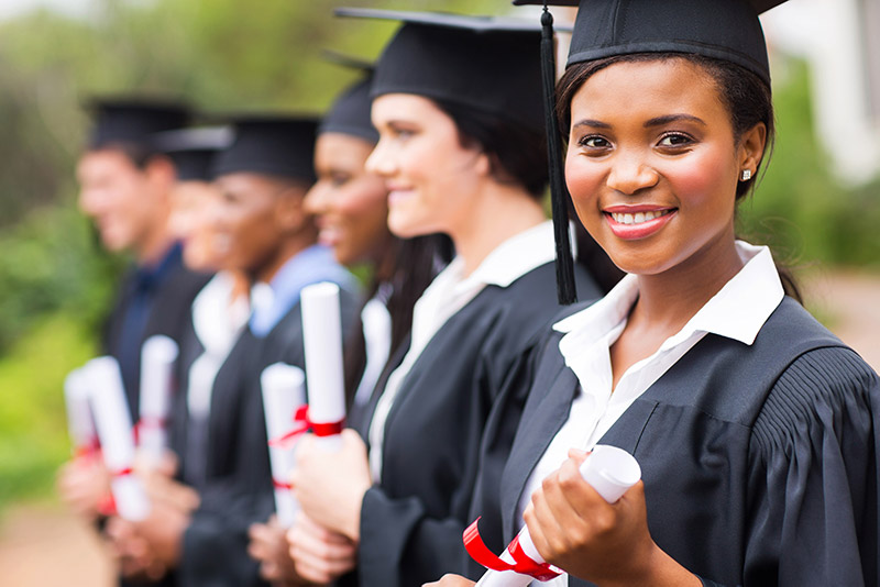 Group of Graduation Students